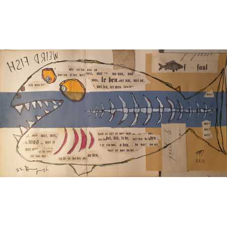 Zeichnung, WEIRD FISH